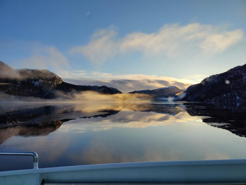From Bergen: The Original Fjord Cruise to Mostraumen - What the three and a half hours feel like