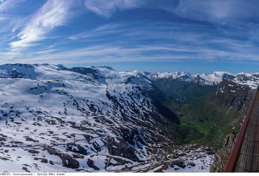 From Hellesylt: The Best of Geiranger Shore Excursion - From Hellesylt port to the high country
