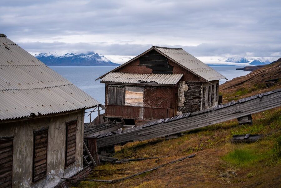 From Longyearbyen photo tour: Mysterious Barentsburg - Entering Barentsburg, a town caught between eras