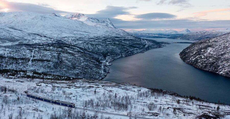 From Narvik: Roundtrip Arctic Train Ride on Ofoten Railway - The return journey gives you another view