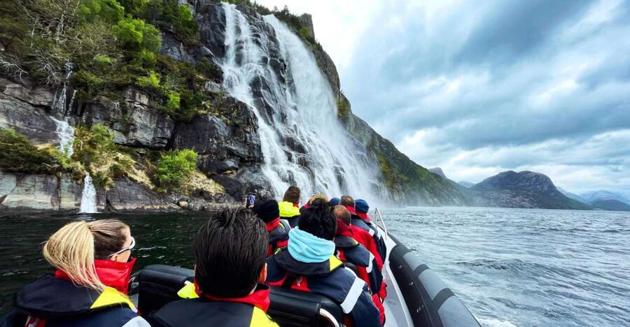 From Stavanger: Lysefjord Sightseeing RIB Boat Tour - Key points at a glance