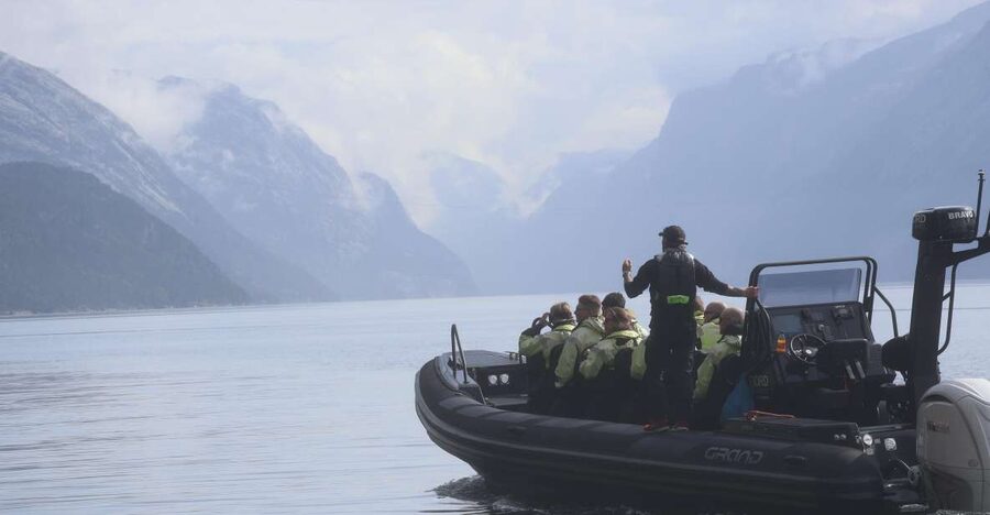 From Stavanger: RIB Tour to Lysefjord - Leaving Stavanger and Finding the Fjord
