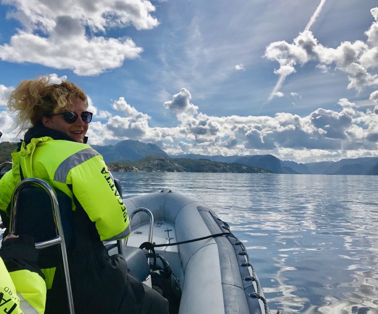 From Stavanger: RIB Tour to Lysefjord - Fantahala Cave and the Story Behind It