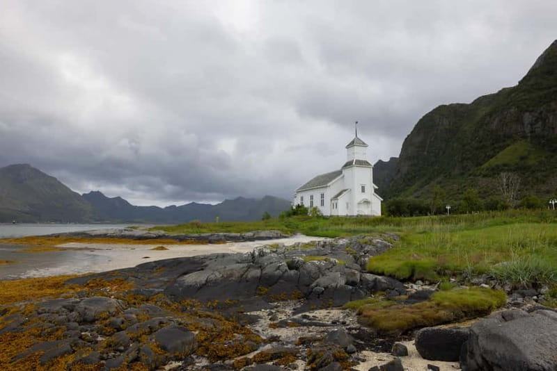 From Svolvaer: 2- Day Lofoten Highlights Photo Tour - Day one: Ramberg Beach to Reine
