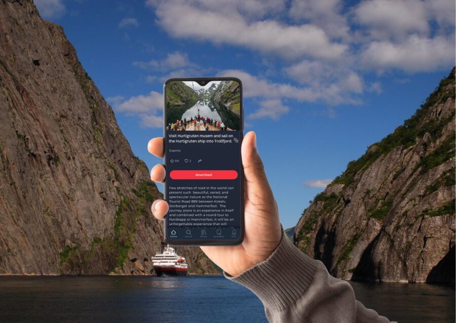 From Svolvær: Hurtigruten Cruise into Trollfjord - Stokmarknes before 10:00: plan the waiting time
