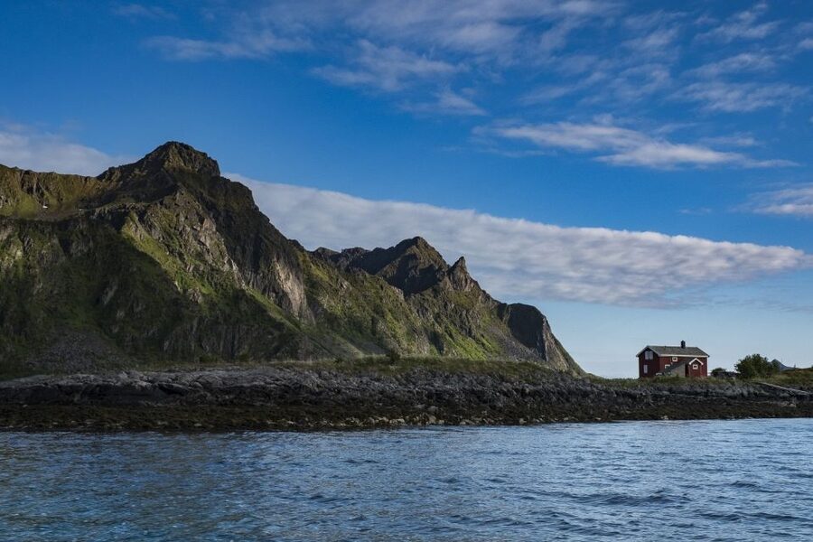 From Svolvaer: Trollfjorden Wildlife RIB Cruise - Through Øyhellsundet and past the island of Skrova