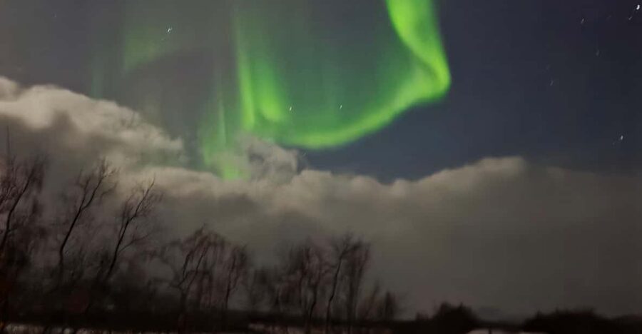 From Tromsø: Northern Lights Tour - The Troms County drive and photo stops