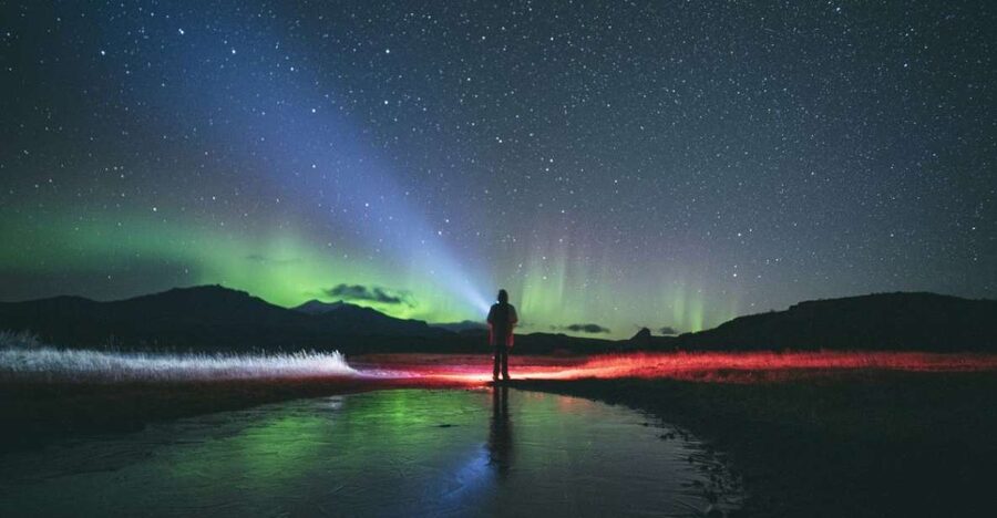 From Tromsø: Private Northern Lights Experience - A bonfire, bidos, and a warmer side of the Arctic