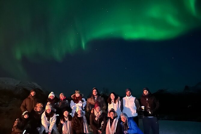Full Night Magic of the Northern Lights in Tromso - Bonfire, drinks, and the human side of the wait