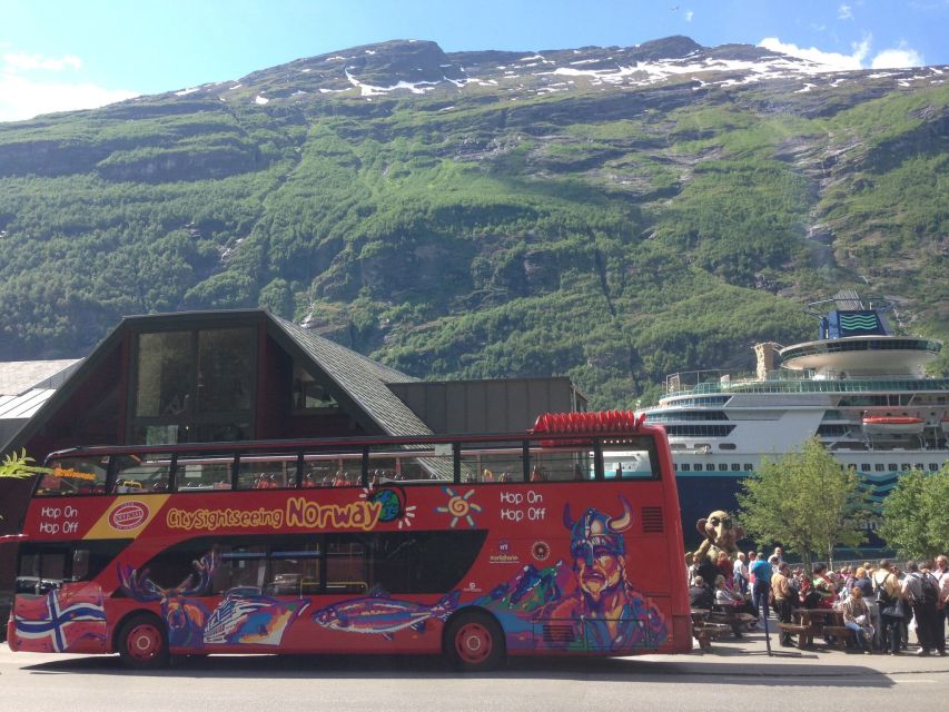 Geiranger: City Sightseeing Hop-On Hop-Off Bus Tour - Westerås Farm: animals and a mountain walk