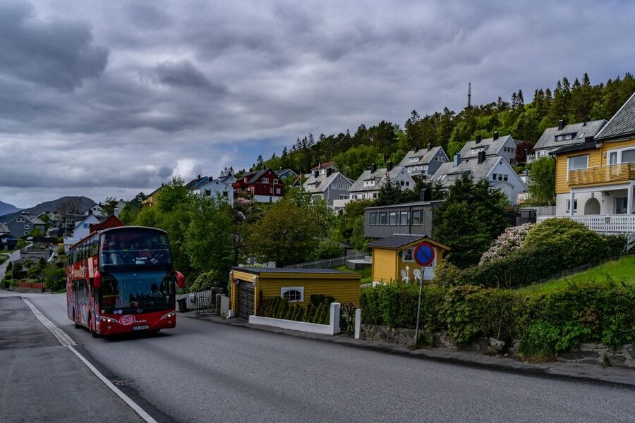Geiranger: City Sightseeing Hop-On Hop-Off Bus Tour - Flydalsjuvet Viewpoint delivers the big view