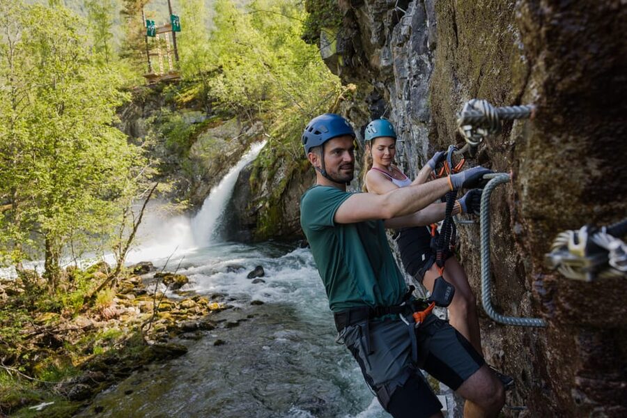 Geiranger: Zipline Park Experience - What the route feels like underfoot