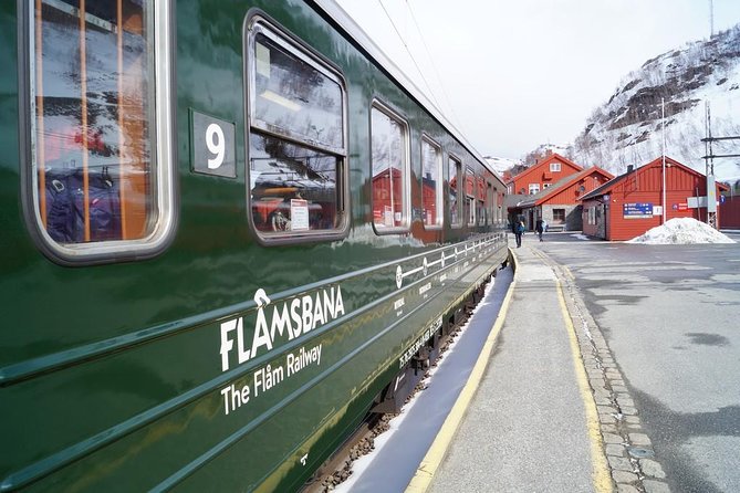 Guided tour - Viking Village, Nærøyfjord Cruise and Flåm Railway - Flåm and the famous railway climb