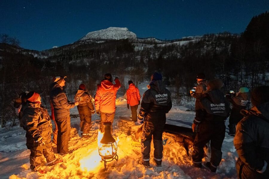 Harstad: Northern Lights Hunt on Hinnøya Island - Why Hinnøya improves the search
