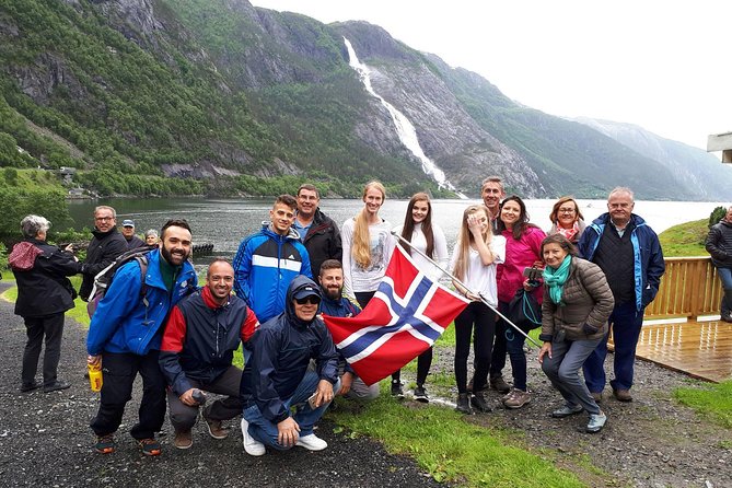 Haugesund Shore Excursion: Åkrafjorden & Langfoss waterfall - Langfoss is worth the long ride