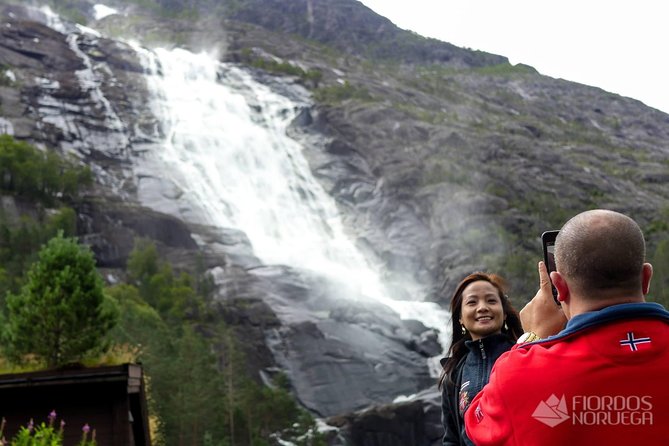 Haugesund Shore Excursion: Åkrafjorden & Langfoss waterfall - Haraldshaugen connects the coast to Norway’s early kings