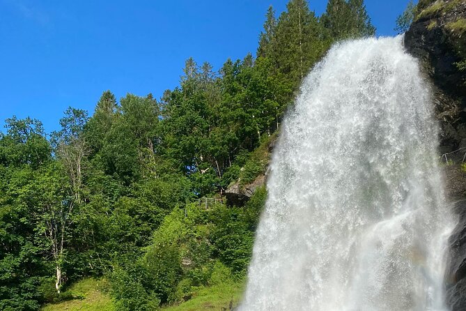 Helicopter Over Trolltunga and Waterfall Sightseeing from Bergen - Lunch and the route toward Kinsarvik