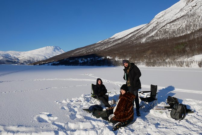 Ice Fishing On The Fjord - How ice fishing works on Ullsfjord