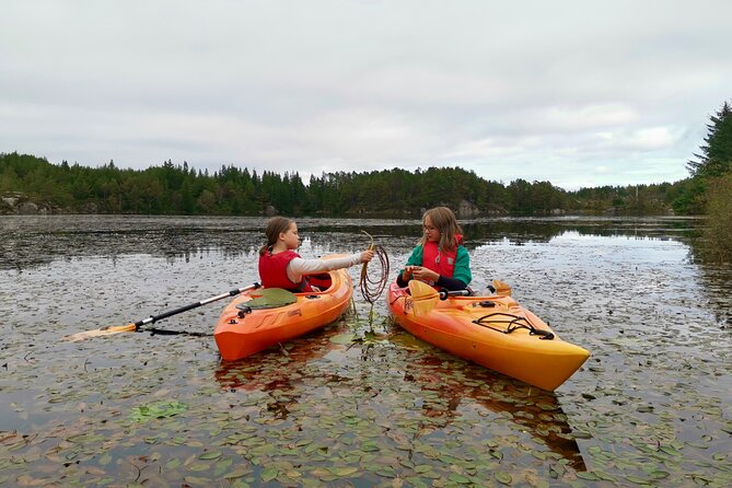Kayaking in Aksdal - A gentle start at Aksdalsvannet