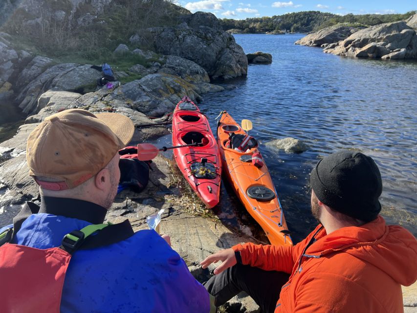 Kristiansand: Scenic Double Sea Kayak Tour around Odderoya - Paddling around historic Odderøya