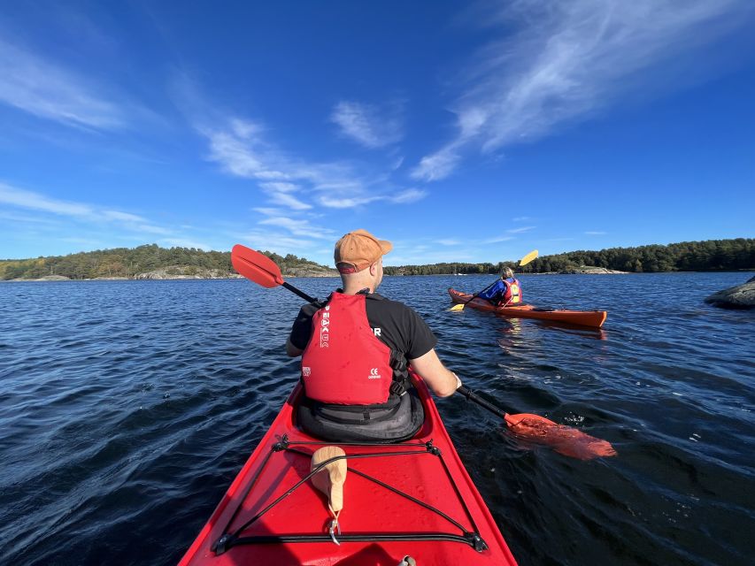 Kristiansand: Scenic Double Sea Kayak Tour around Odderoya - Passing Fiskebrygga and the famous fish market