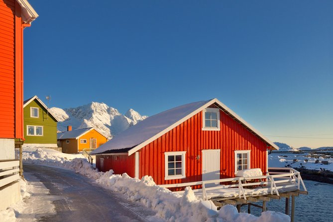 Lofoten Highlights Photo Tour - Henningsvær & Haukland - Gimsøy Church sits quietly beside the sea