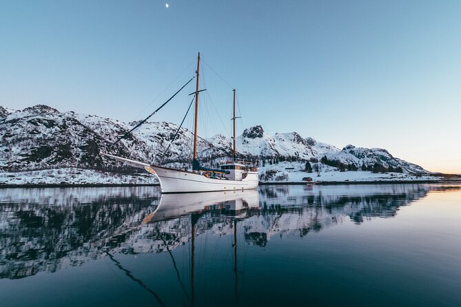 Luxury Northern Lights Yacht Cruise with Hot Tub from Tromsø - Reindeer soup, bread, and warm drinks