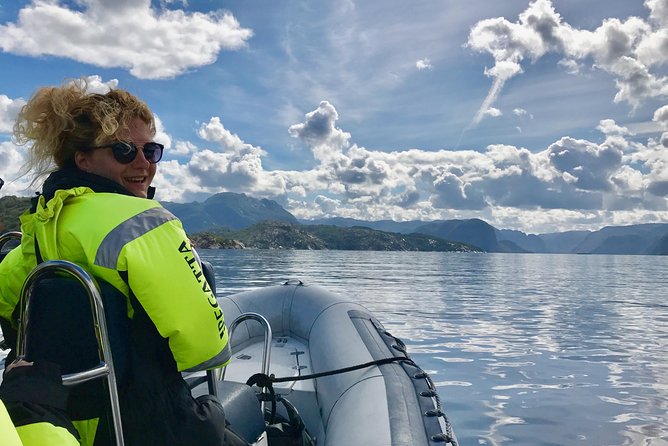 Lysefjord RIB Safari from Stavanger - Whiskey Falls and the cold-water finish