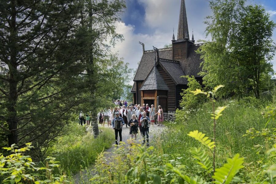 Maihaugen Museum/The Norwegian Olympic Museum, Lillehammer. - Garmo Stave Church and Norway’s medieval past