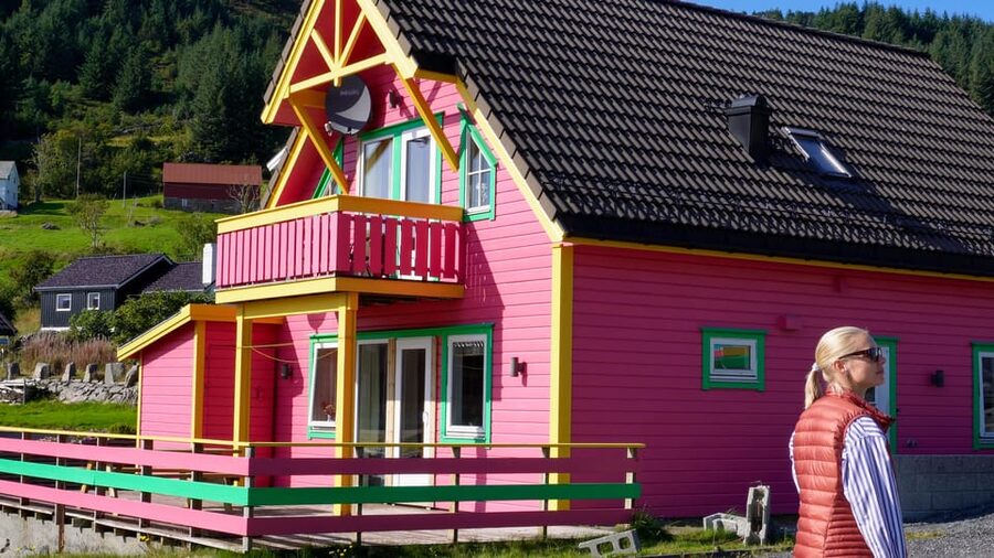 Måløy: Electric Minibus Tour to Kannesteinen - The 20-minute ride from Måløy