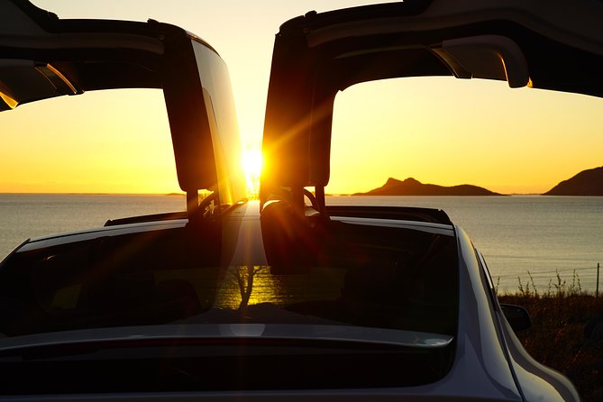 Midnightsun- Eco friendly Tesla Model X - Why a 10 pm start works in Tromsø