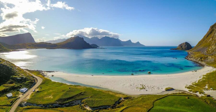 North Lofoten Top Highlights Photo Tour (Haukland) - Haukland Beach opens the day with sand and mountains
