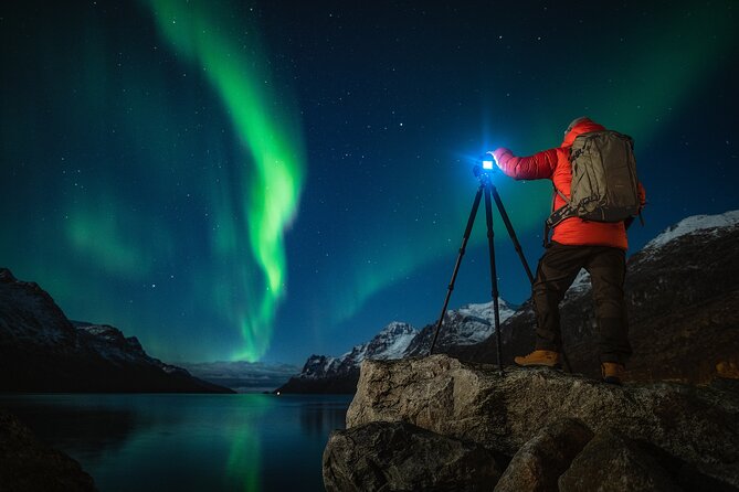 Northern Lights Adventure - Leaving Tromsø in a Mercedes Vito 4x4