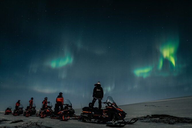 Northern Lights Adventure By Snowmobile - Leaving Alta for the Gargia Valley