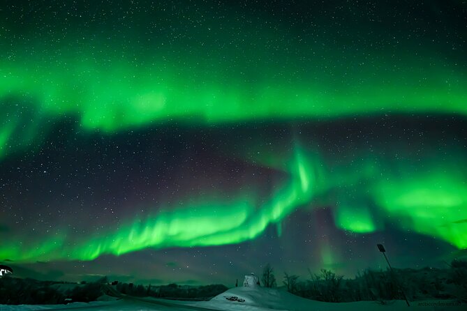 Northern Lights Tour, Photo, Toilet, Meal, Skycam in Mbus - Campfire food, hot drinks, and the meaning of meal