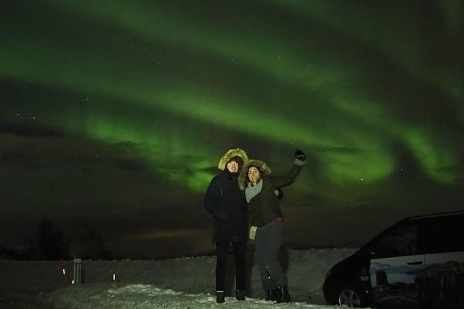 Northern Lights tour with Alta Adventure - Alta Cathedral and Alta Fjord views