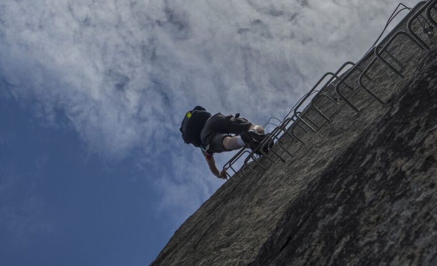 Odda: Full-Day Trolltunga Hiking, and Climbing Tour - The 250-meter via ferrata climb