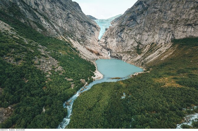 Olden 4 Hour Briksdal Glacier Tour in Briksdalsbreen - The bus ride through Olden Valley