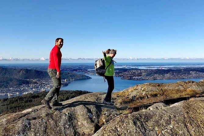 On Top of Bergen - Private Hike - From Fløyen to the quieter Vidden Tursti
