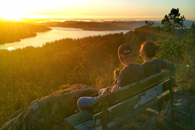 On Top of Bergen - Public Tour - Starting at Strandkaien and riding the Fløibanen