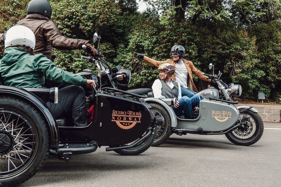 Oslo: 2-Hour Retro Motorcycle Sidecar City Tour - Holmenkollen and Oslo from above