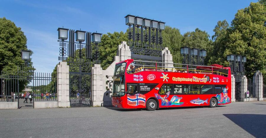Oslo: Best of Oslo Walking Tour and Hop-on Hop-off Bus Tour - Starting at the University Aula and Karl Johan Street