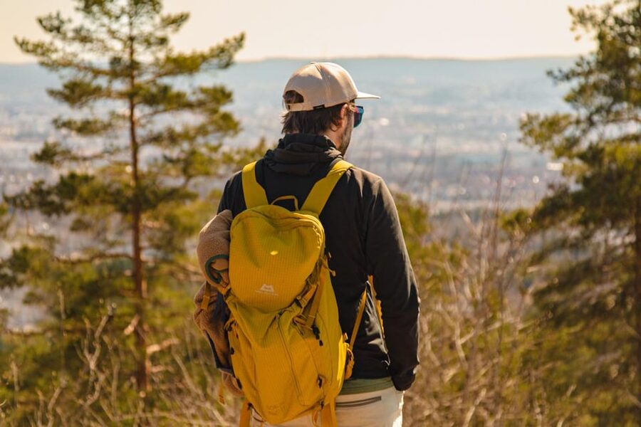 Oslo: Best View of the Oslofjord Hike - Walking back through the forest