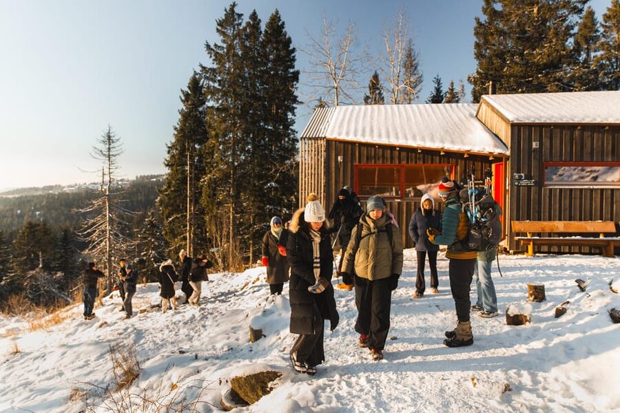 Oslo: Best View of the Oslofjord Winter Edition - Vettakollen is the moment to hope for clear skies