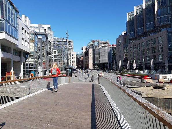Oslo Highlights. Best Private Walking Tour of Oslo with a Local Guide. - Harbor views from the Oslofjord and Aker Brygge