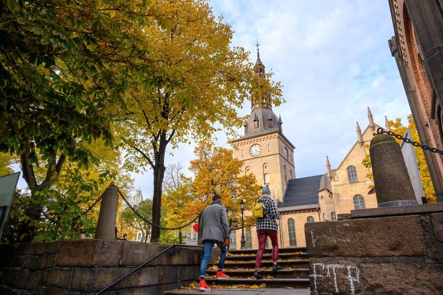 Oslo: Historic Myths & Legends Evening Walking Tour - Akershus Fortress, stone walls and hard lives