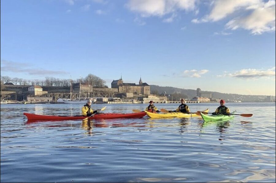 Oslo Sea Kayak Tour “Fjord City” - The Oslo Opera House from the water