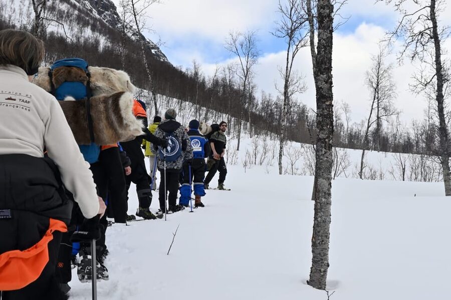 Oslo: Snowshoeing in the Forest with Norwegian BBQ - What happens when there is no snow