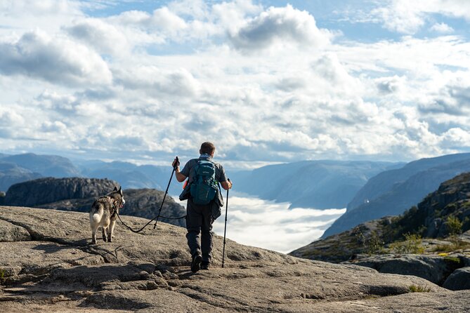Preikestolen | Pulpit Rock - Hike with a local guide - The Preikestolen trail is a serious five-hour outing