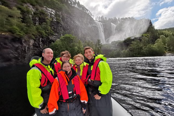 Private Cruise: Mostraumen by Zodiac or Lux Pontoon Boat - Stamneshella connects Viking tradition with modern salmon